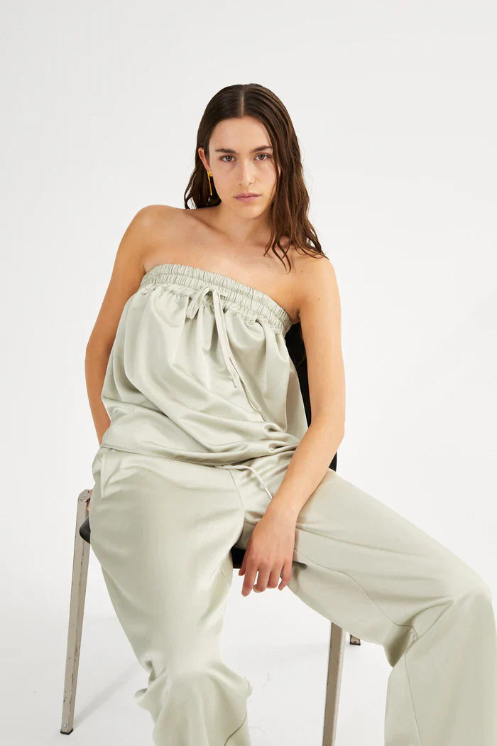 Pantsy Techno Drape Pants - Oyster
