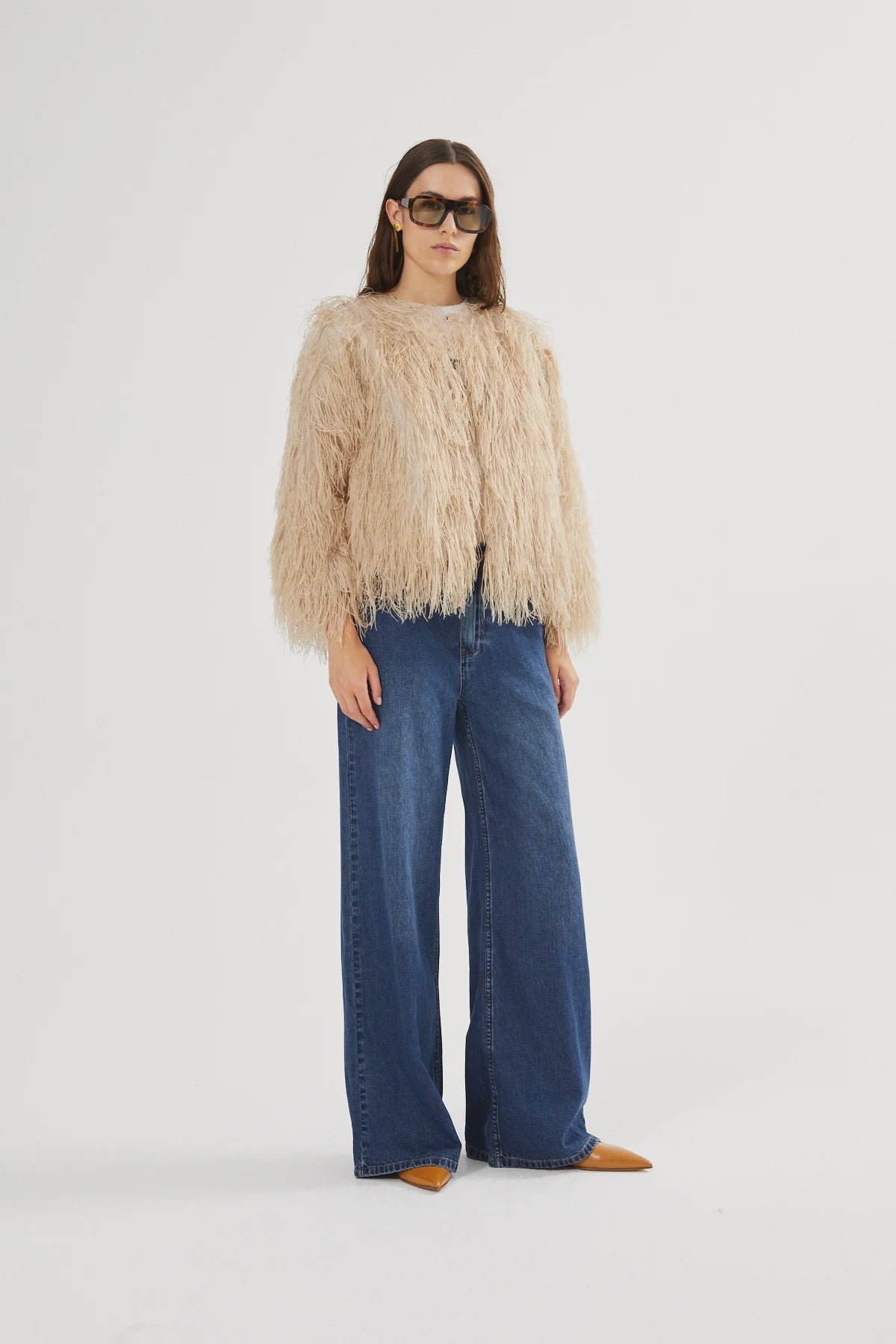 Safi Plume Blouse - Dune