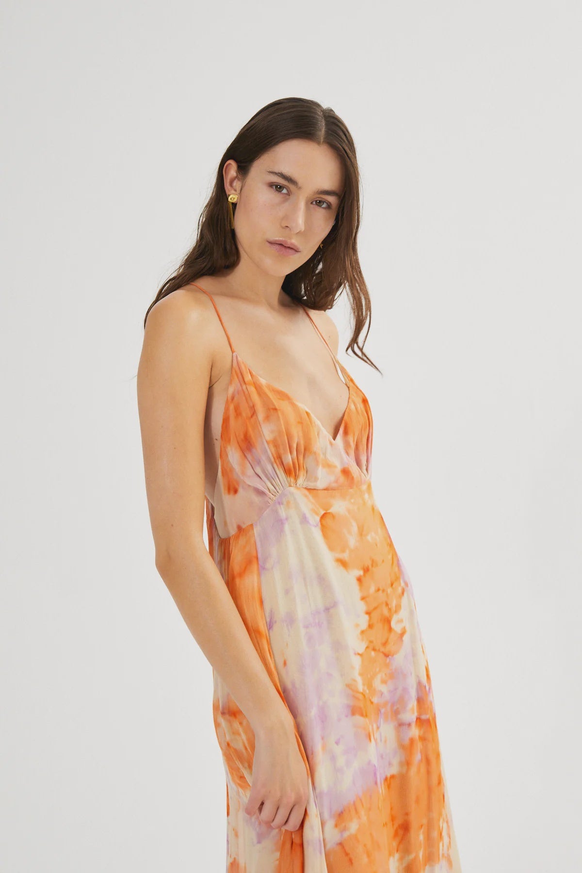 Farida Fusion String Dress - Ametrine Combo