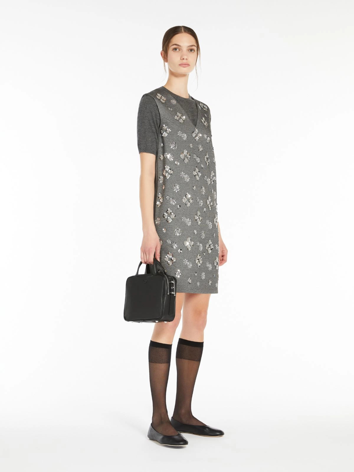 Hot Sequinned Jersey dress