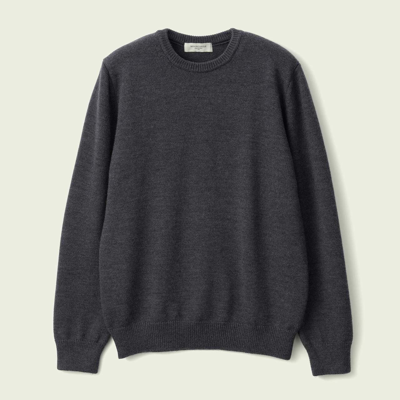 Dark Grey Crew Neck