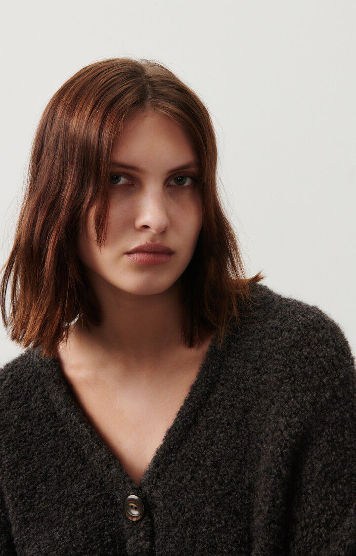 Zolly Cardigan Charcoal Melange