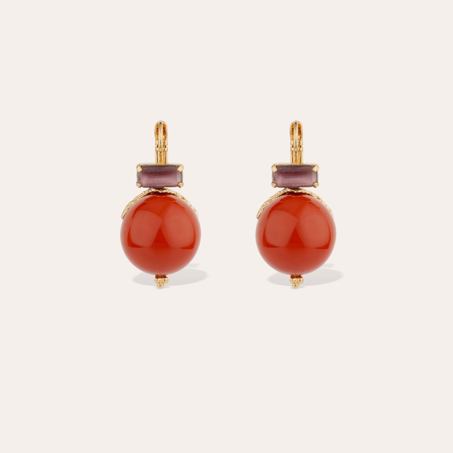 Decalcia Earring Red