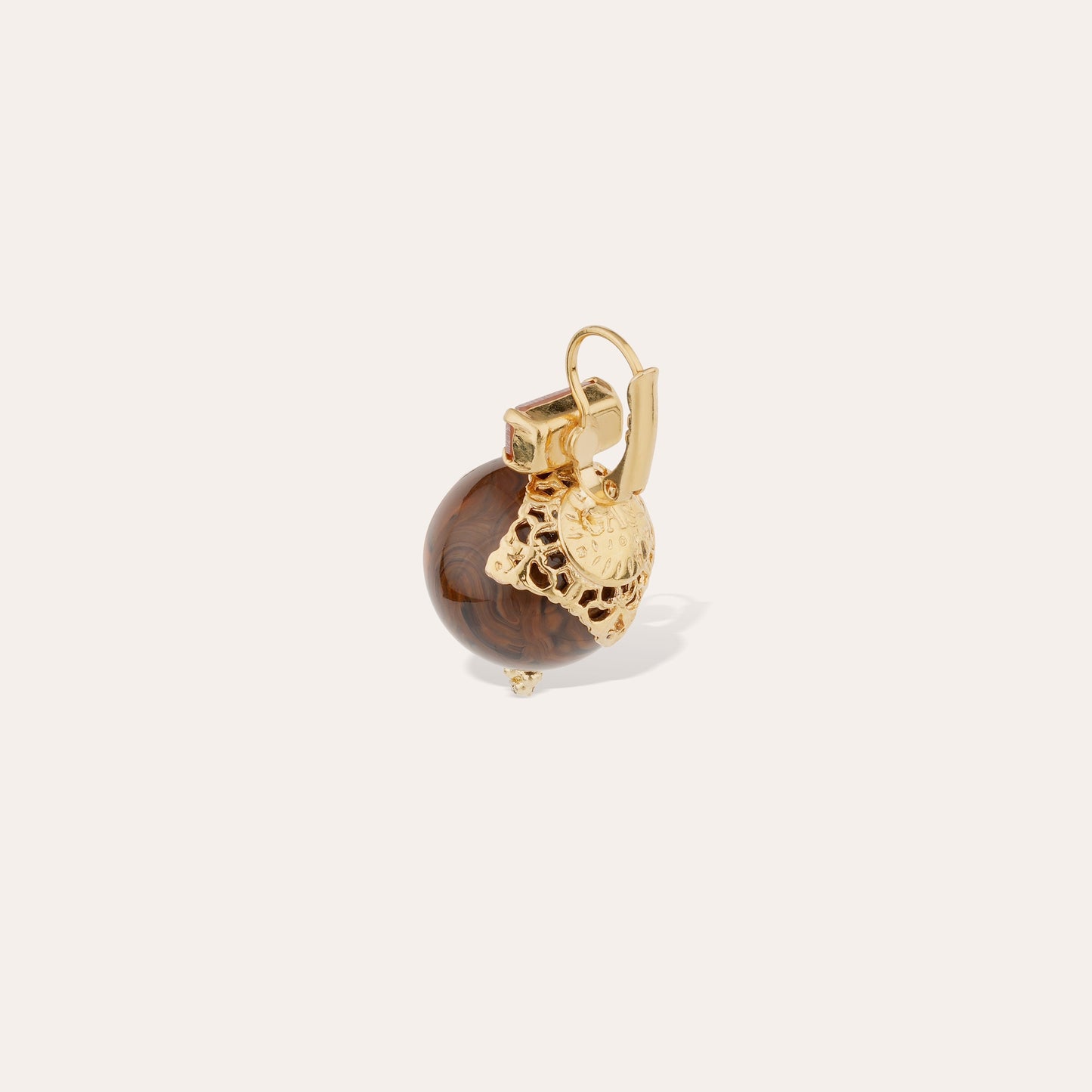 Decalcia Earring Brown Multico