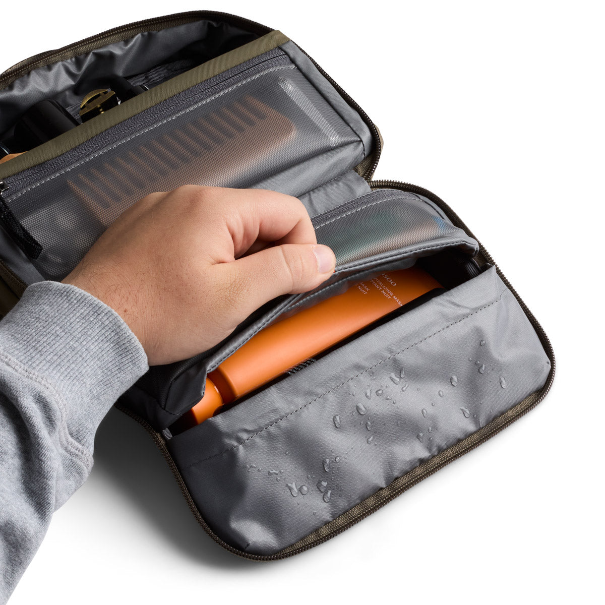 Hanging Toiletry Kit Sea Kelp