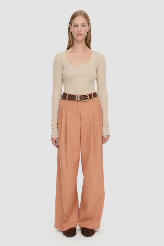 Cymbaria high-waisted trousers Sunburn