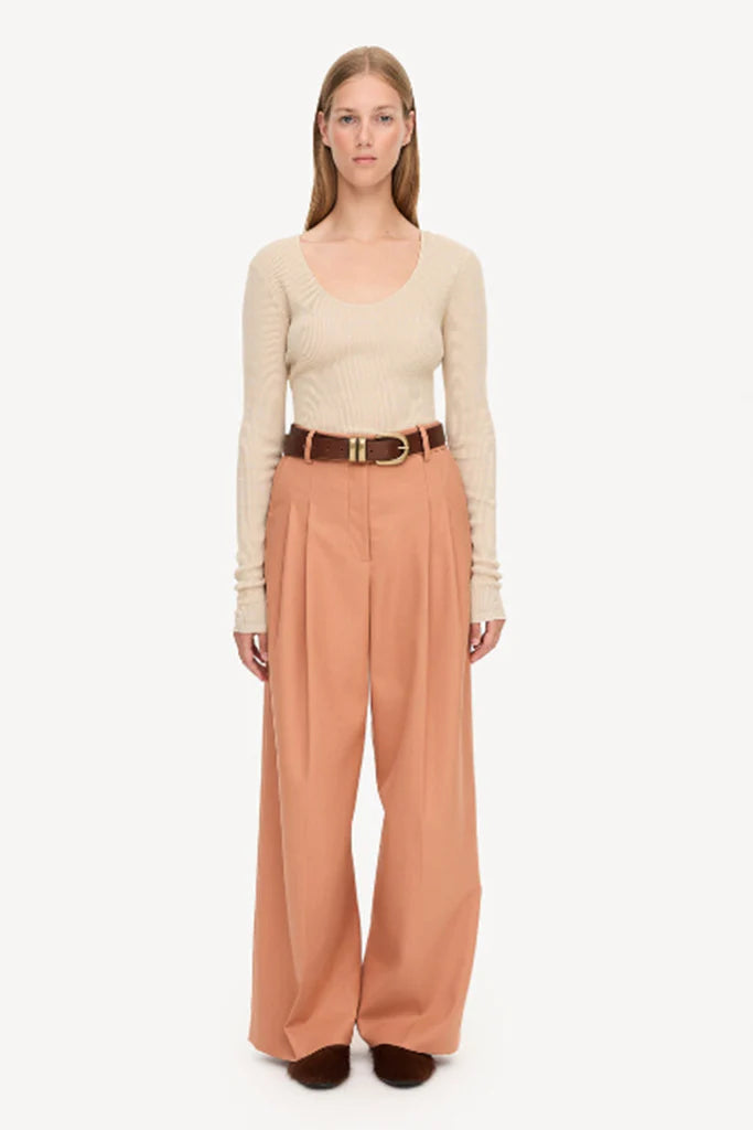 Cymbaria high-waisted trousers Sunburn