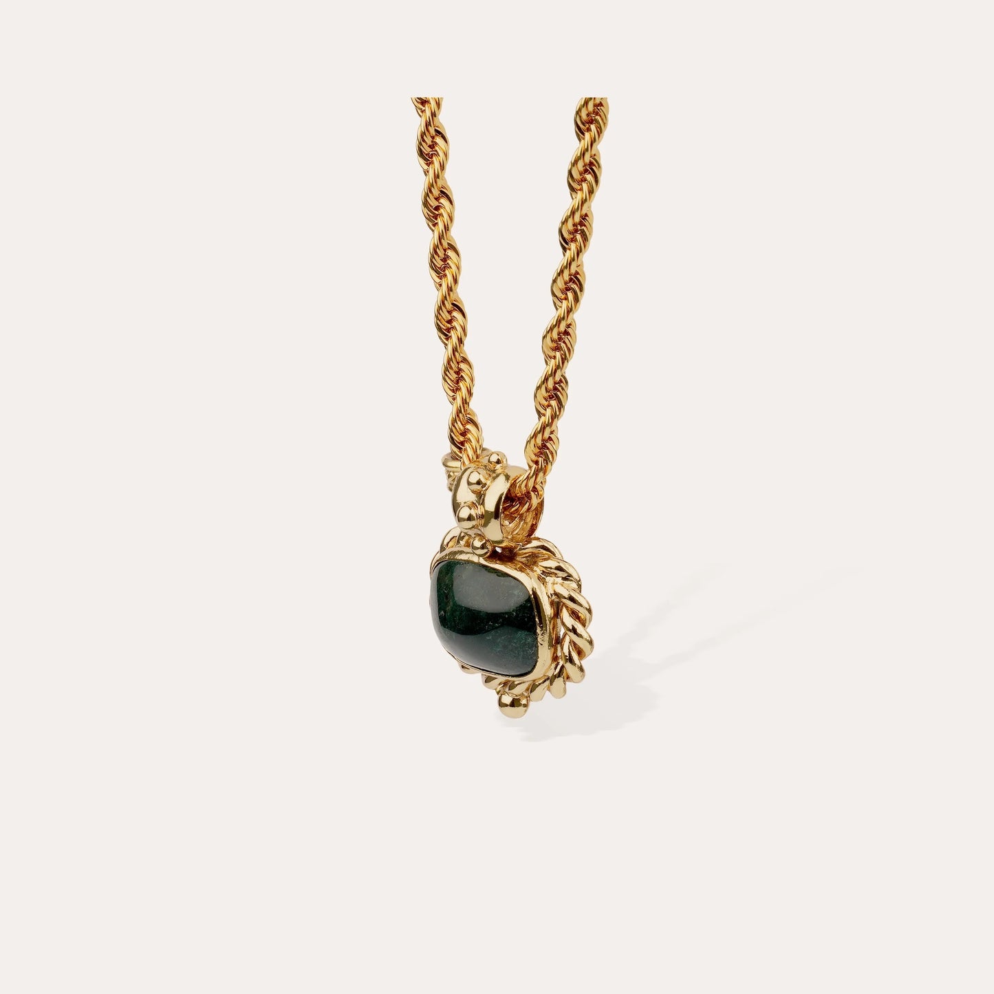 Amarante Necklace Green Jasper