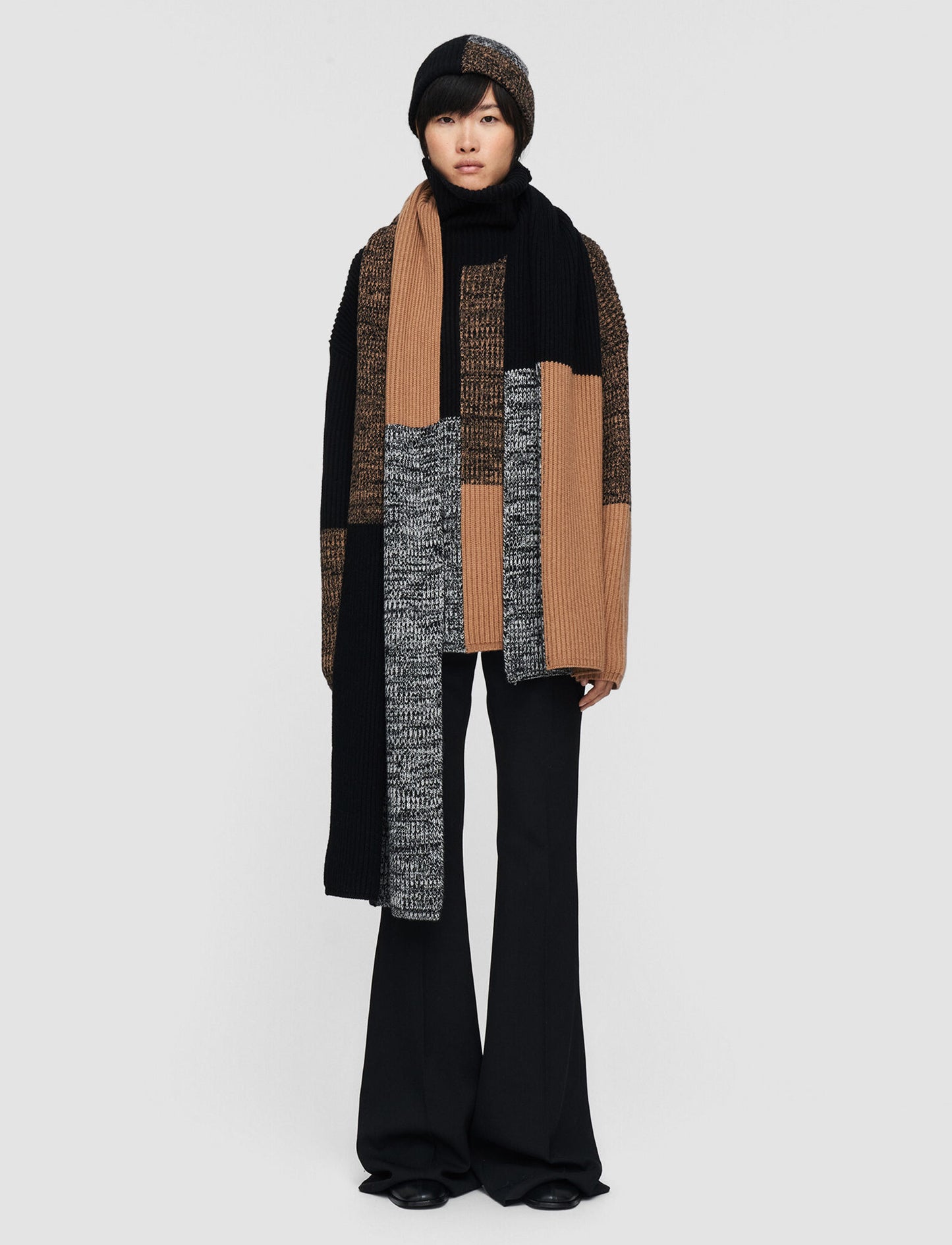 Merino Collage Scarf