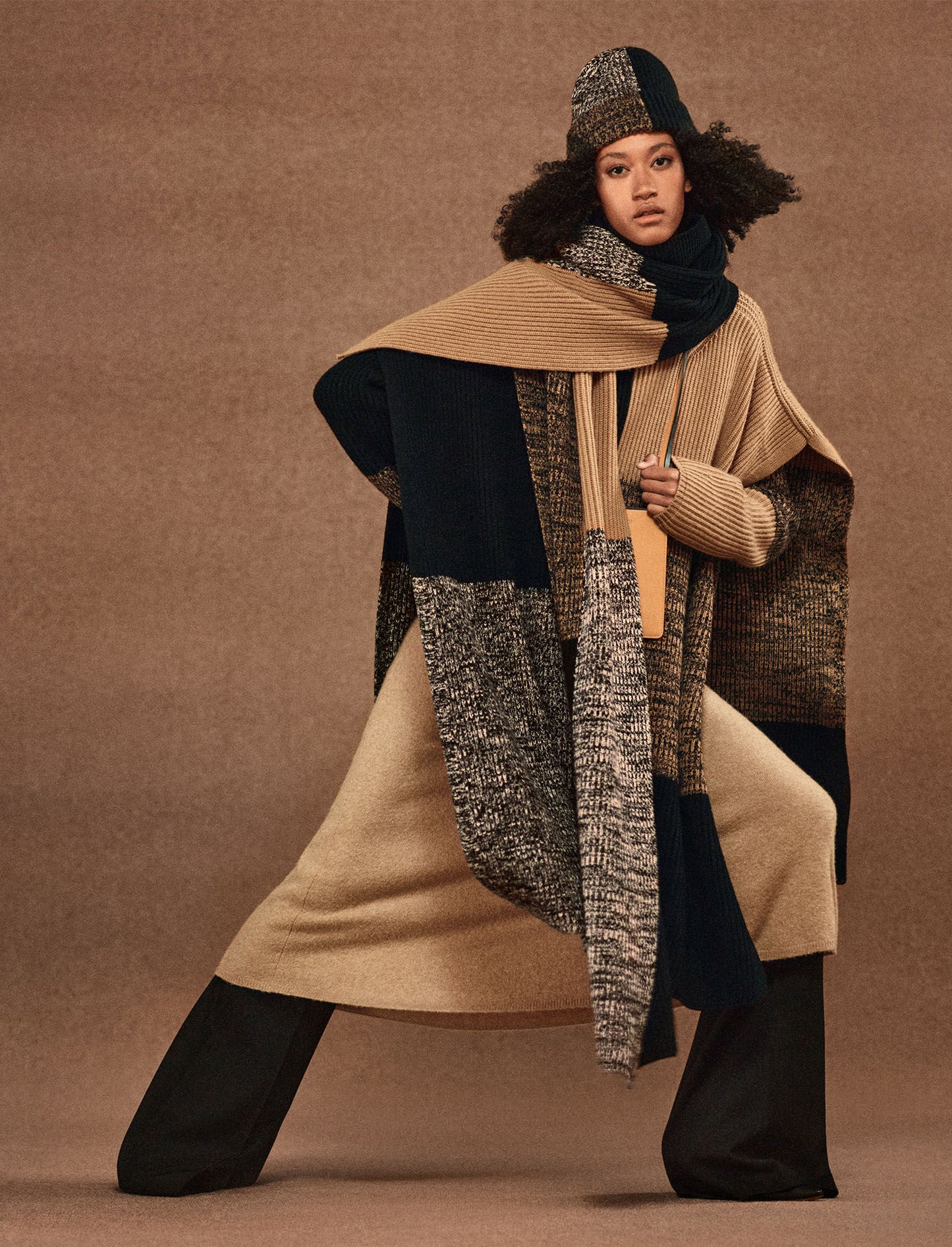 Merino Collage Scarf