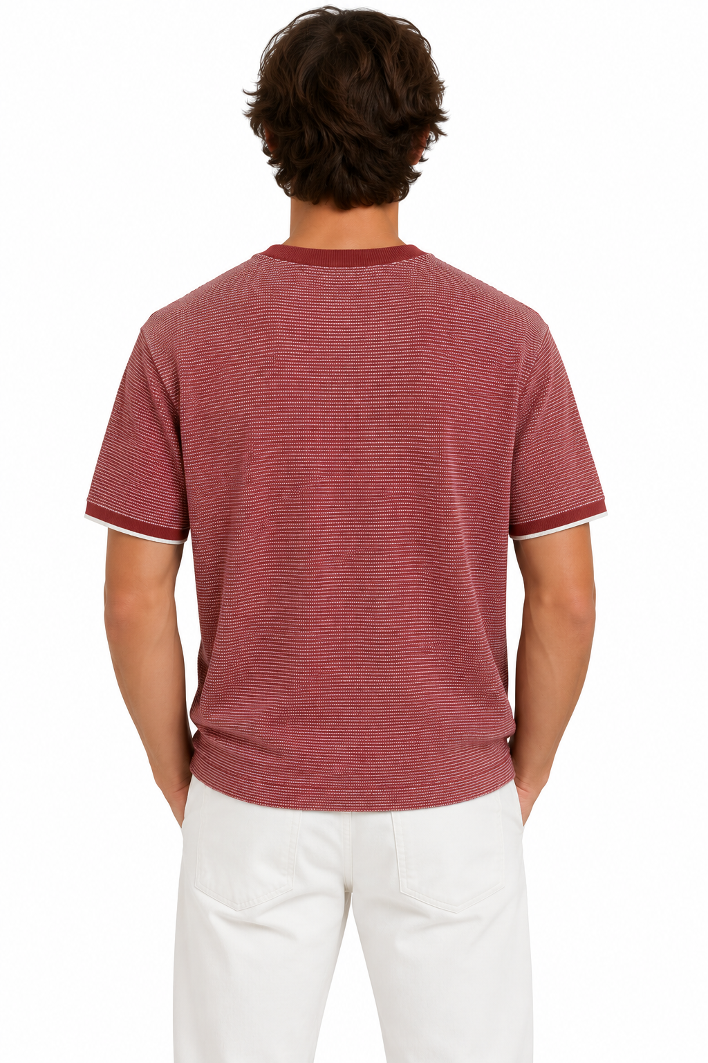 Gardeur Keith-1 Tee Plum