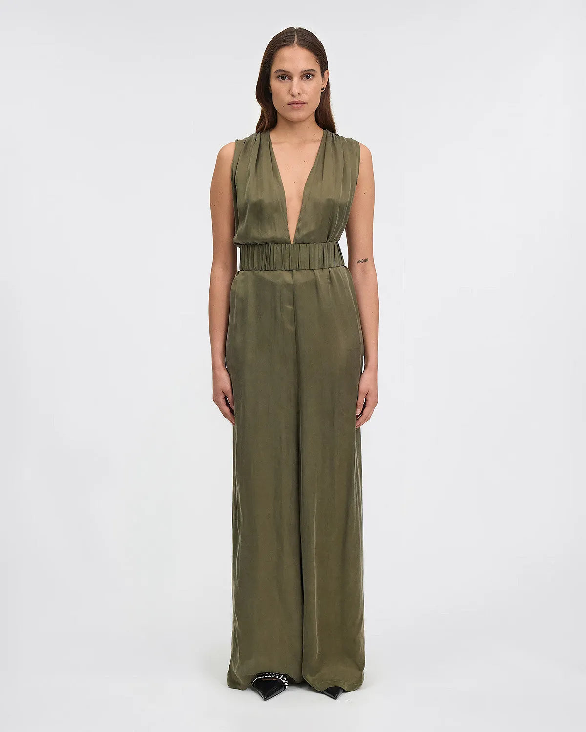Moona Jumpsuit Khaki