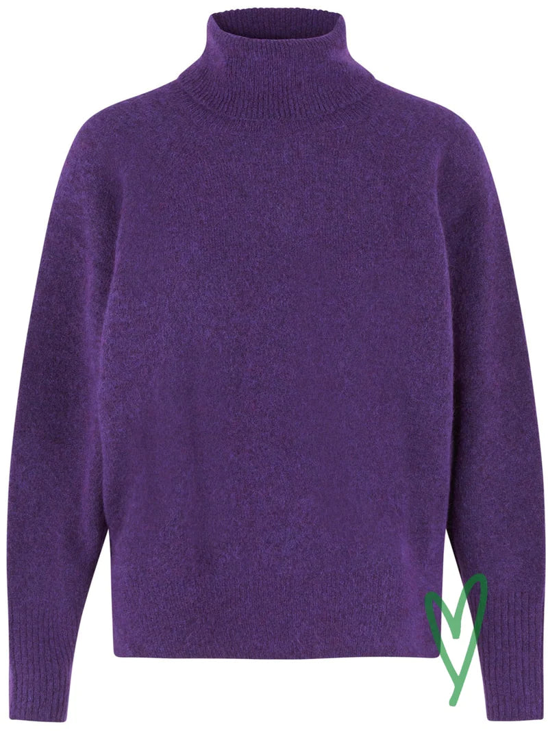 Brook Knit Oversize T-Neck