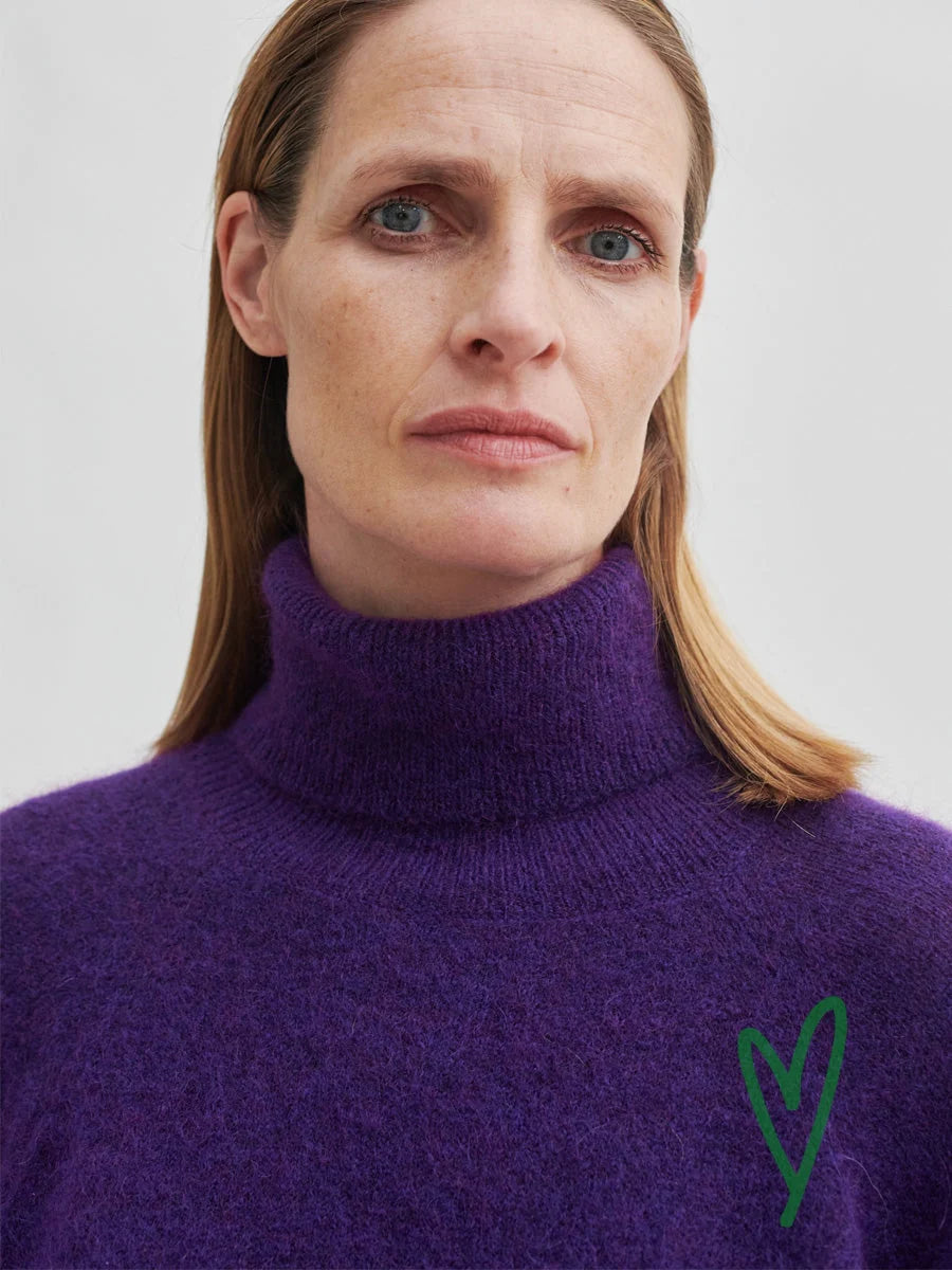 Brook Knit Oversize T-Neck