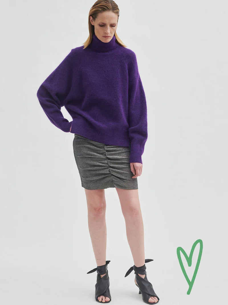 Brook Knit Oversize T-Neck