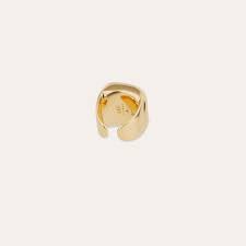 Square Mini Ring Gold-plated metal