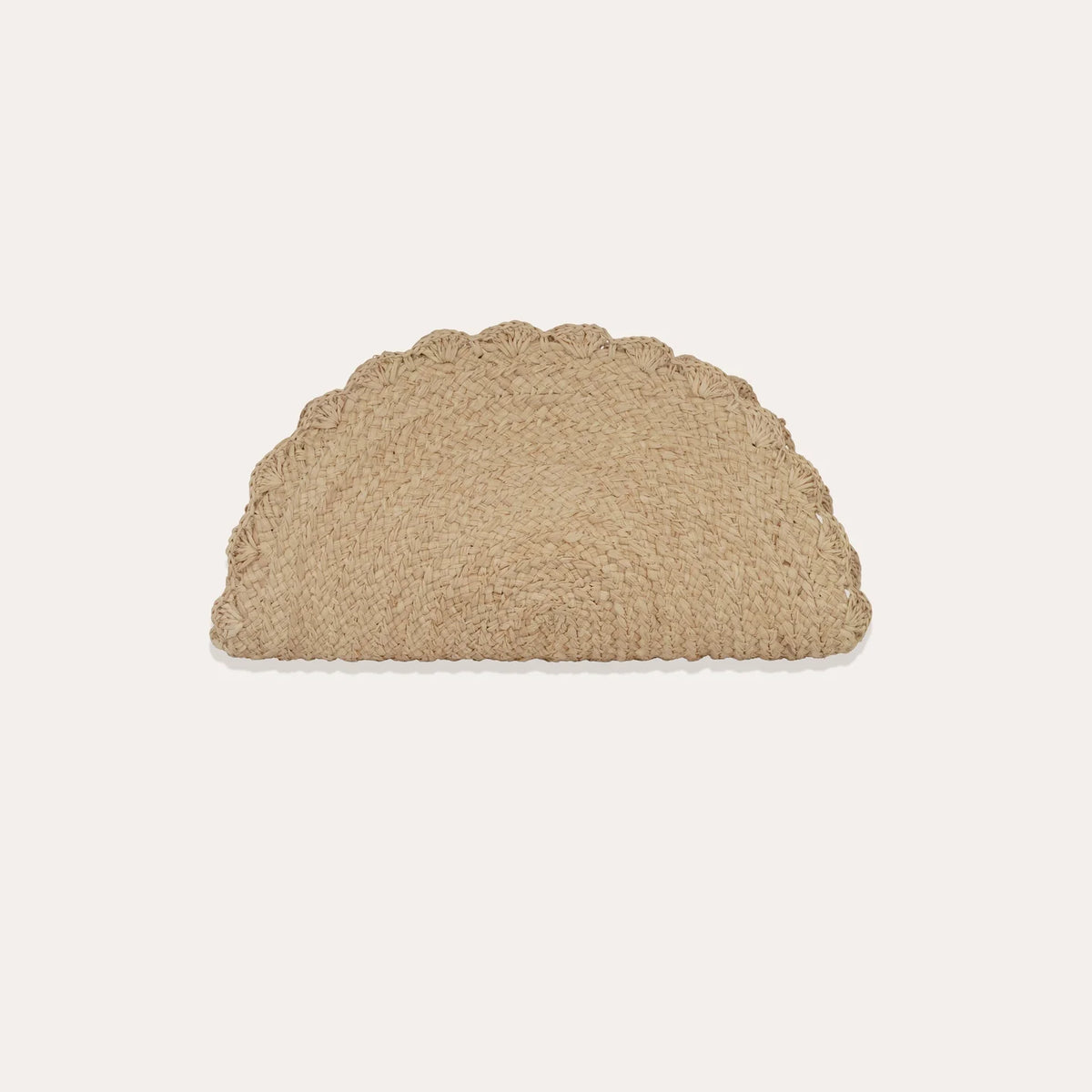 Sun Raffia Clutch Bag