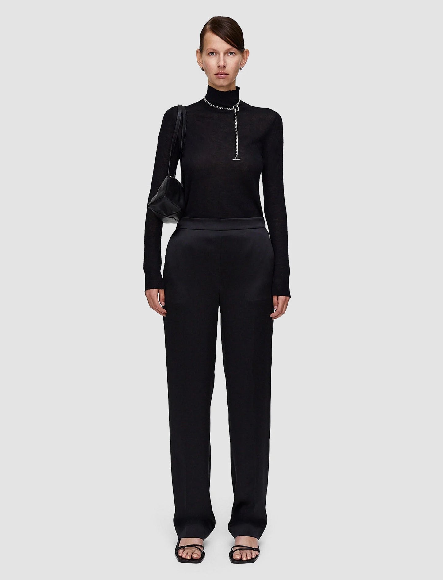 Silk Satin Tova Trousers