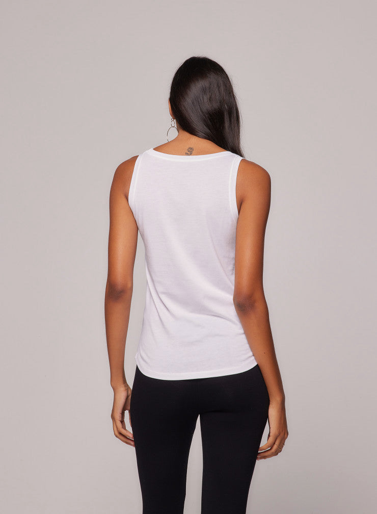 Cotton/Cashmere Tank Top