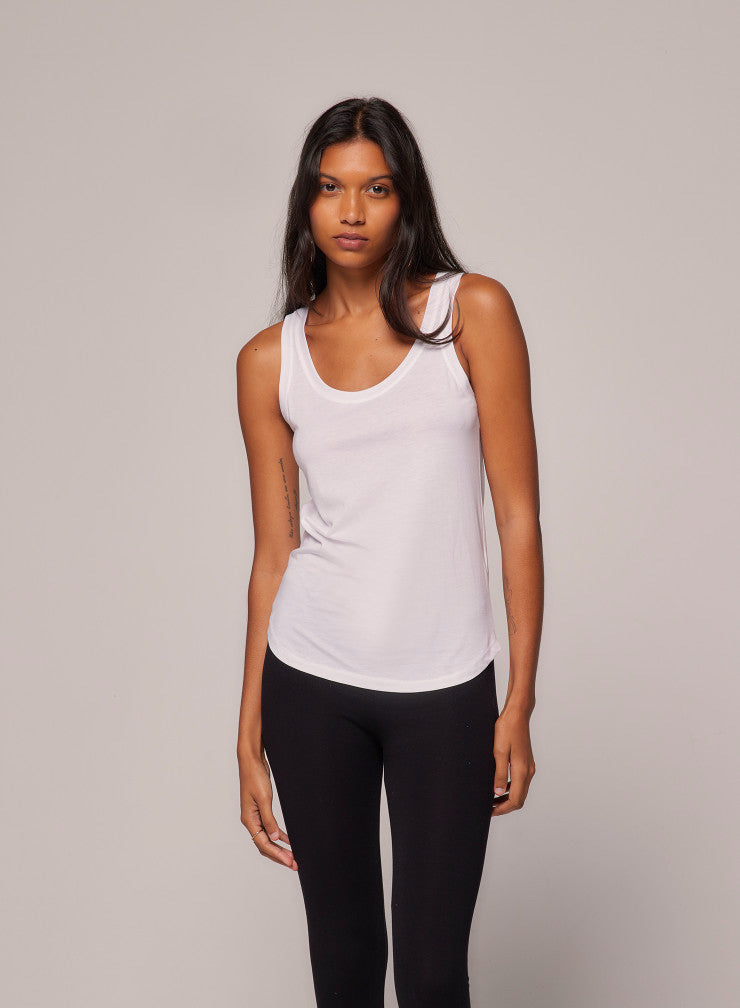 Cotton/Cashmere Tank Top