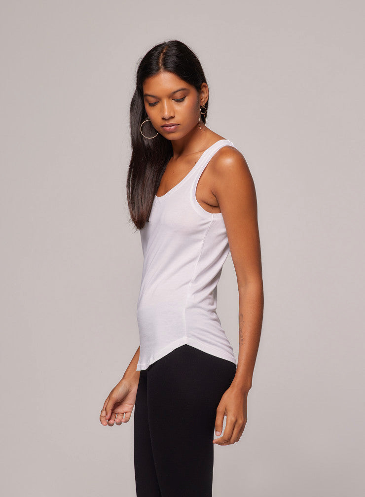 Cotton/Cashmere Tank Top