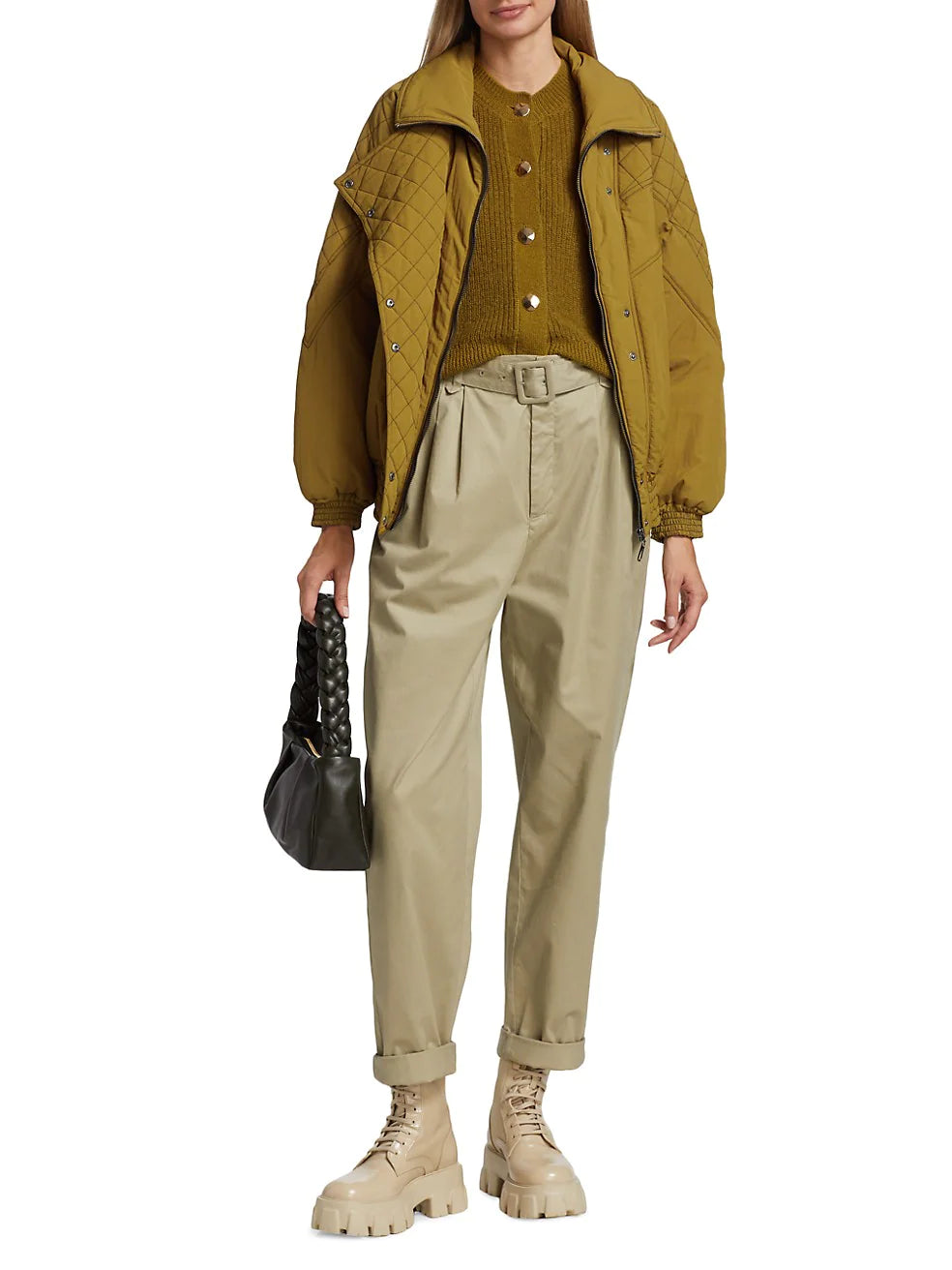 Spencer Coat - Olive