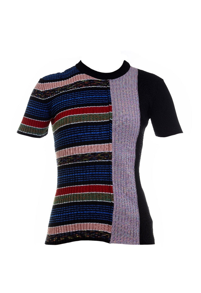 Short Sleeve Crew Neck - BLACK