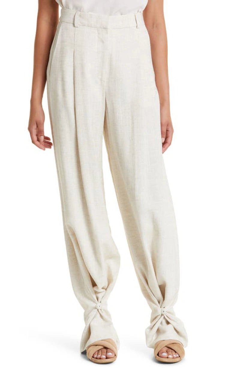 Povilanna Pants Yellow Sand