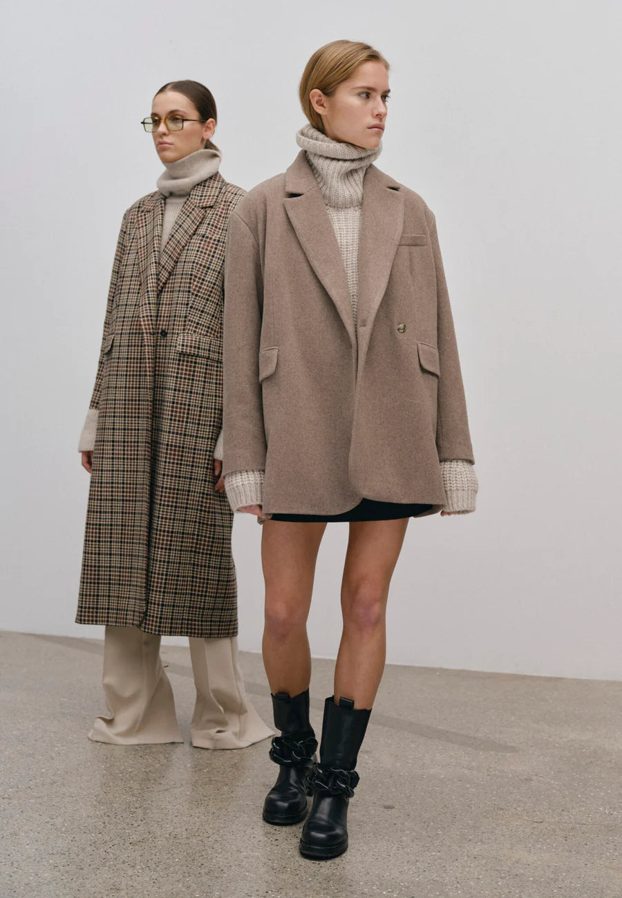 Wilma Coat - Deep Sand