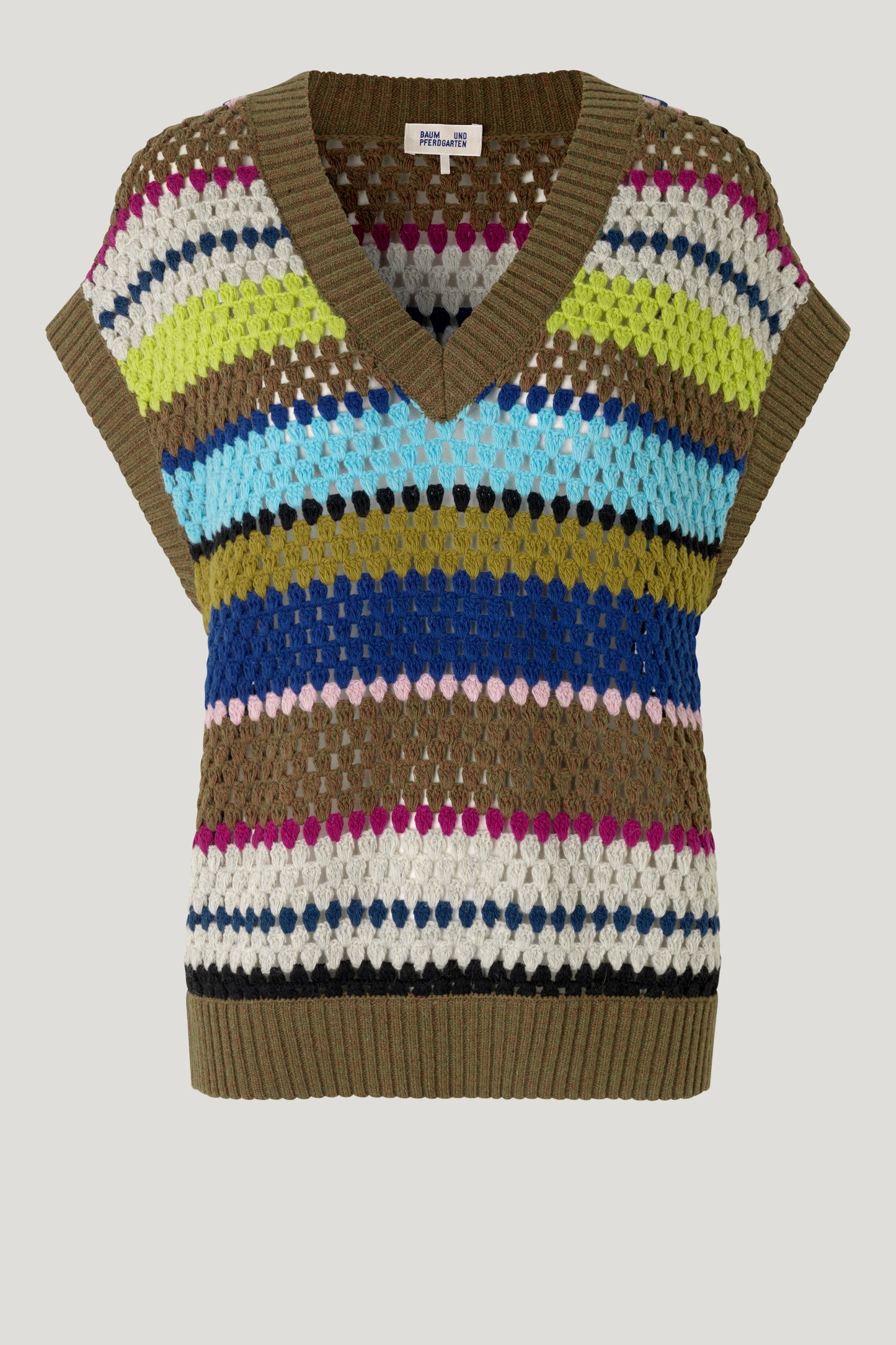 Coletta Sweater-Knit -Rainbow Stripe