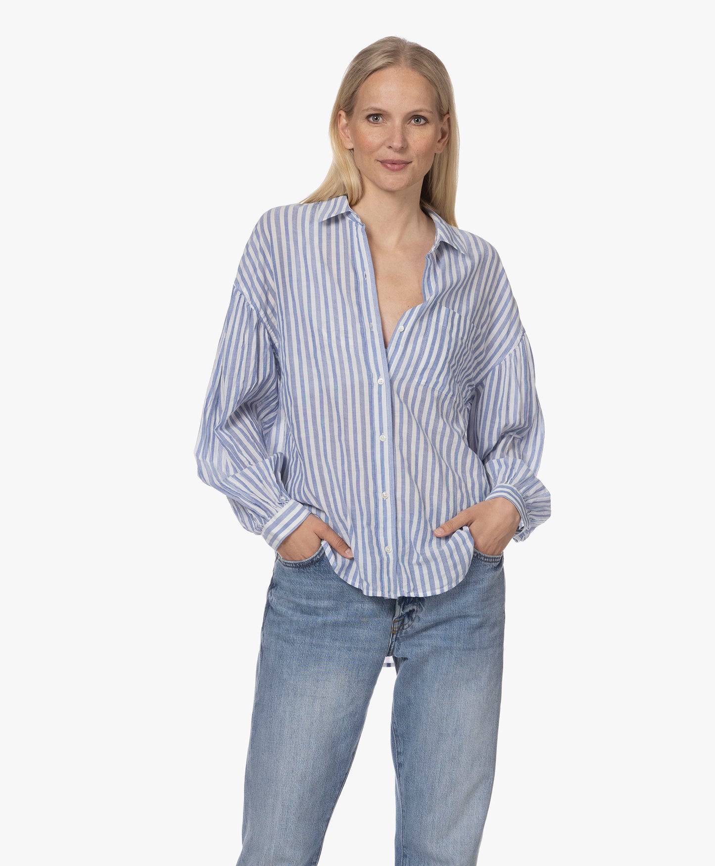 Janae Lighthouse Stripe Shirt