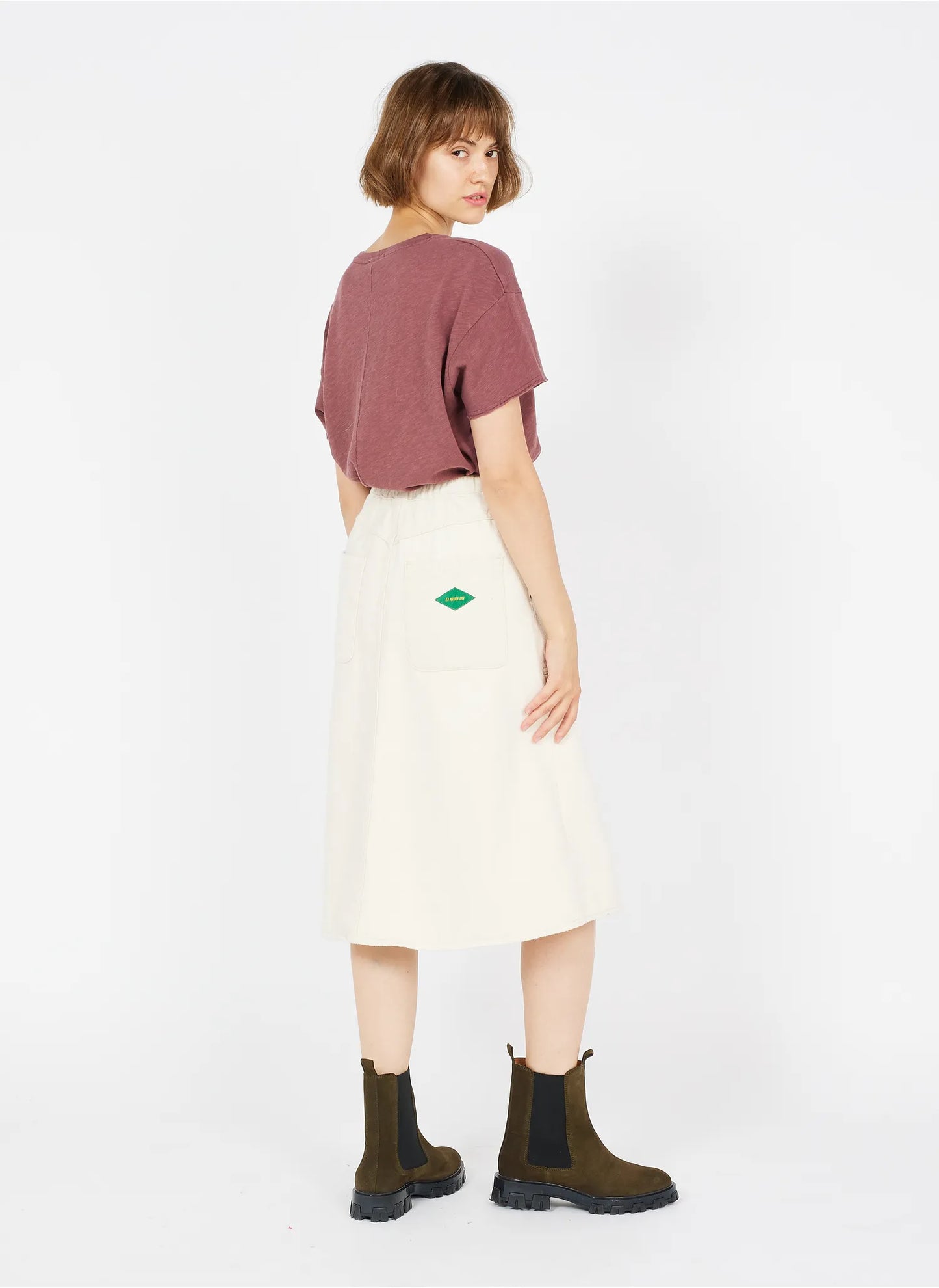 Sonoma Tee Shirt - Vintage Garnet