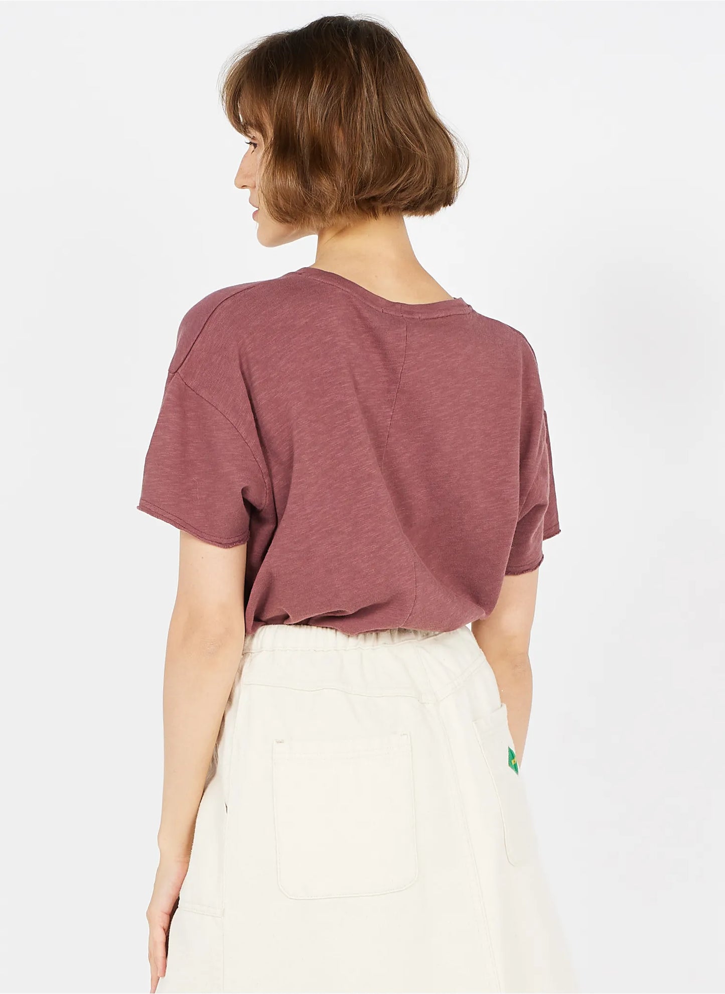 Sonoma Tee Shirt - Vintage Garnet