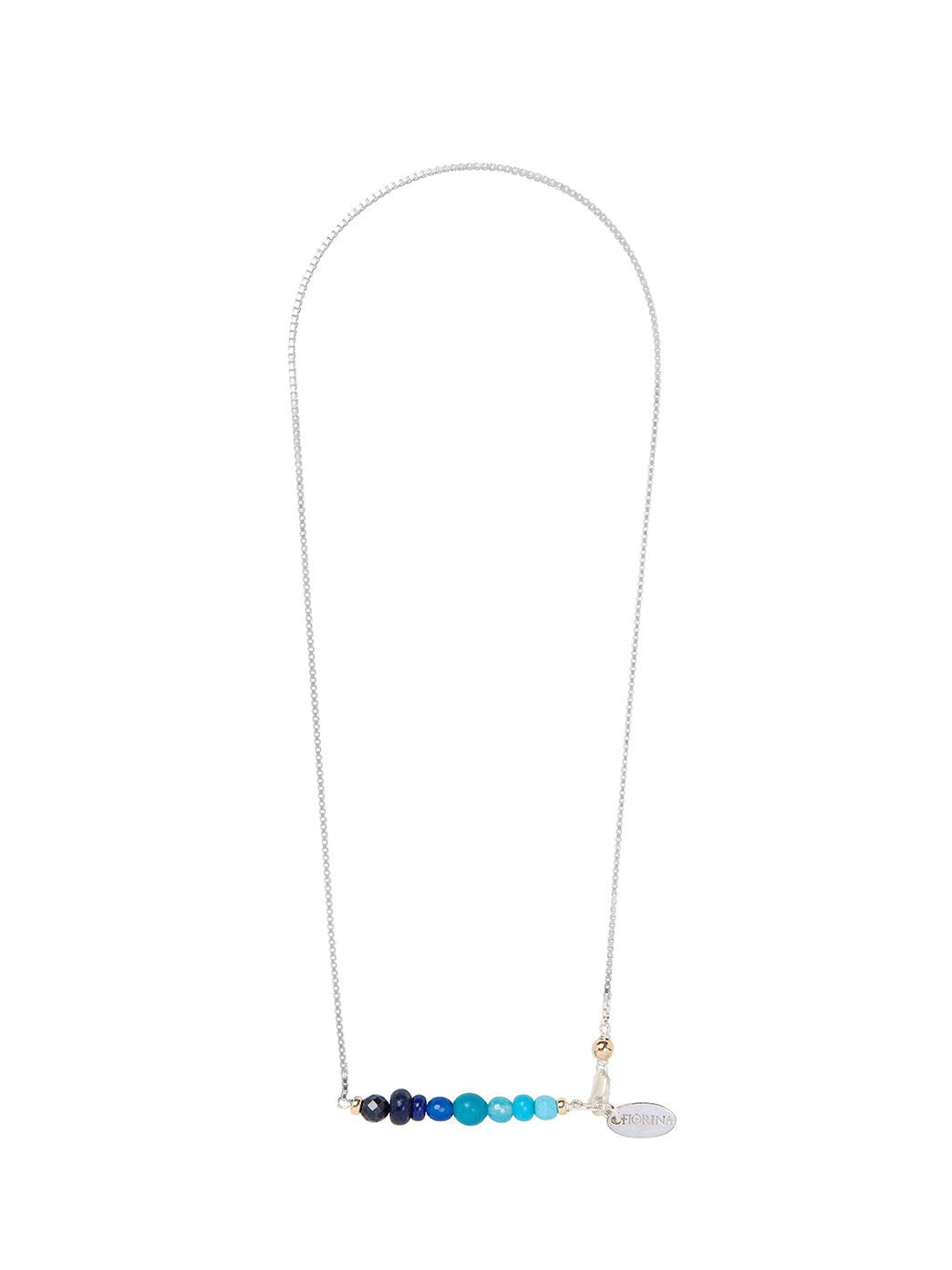 Ombre Necklace Blue