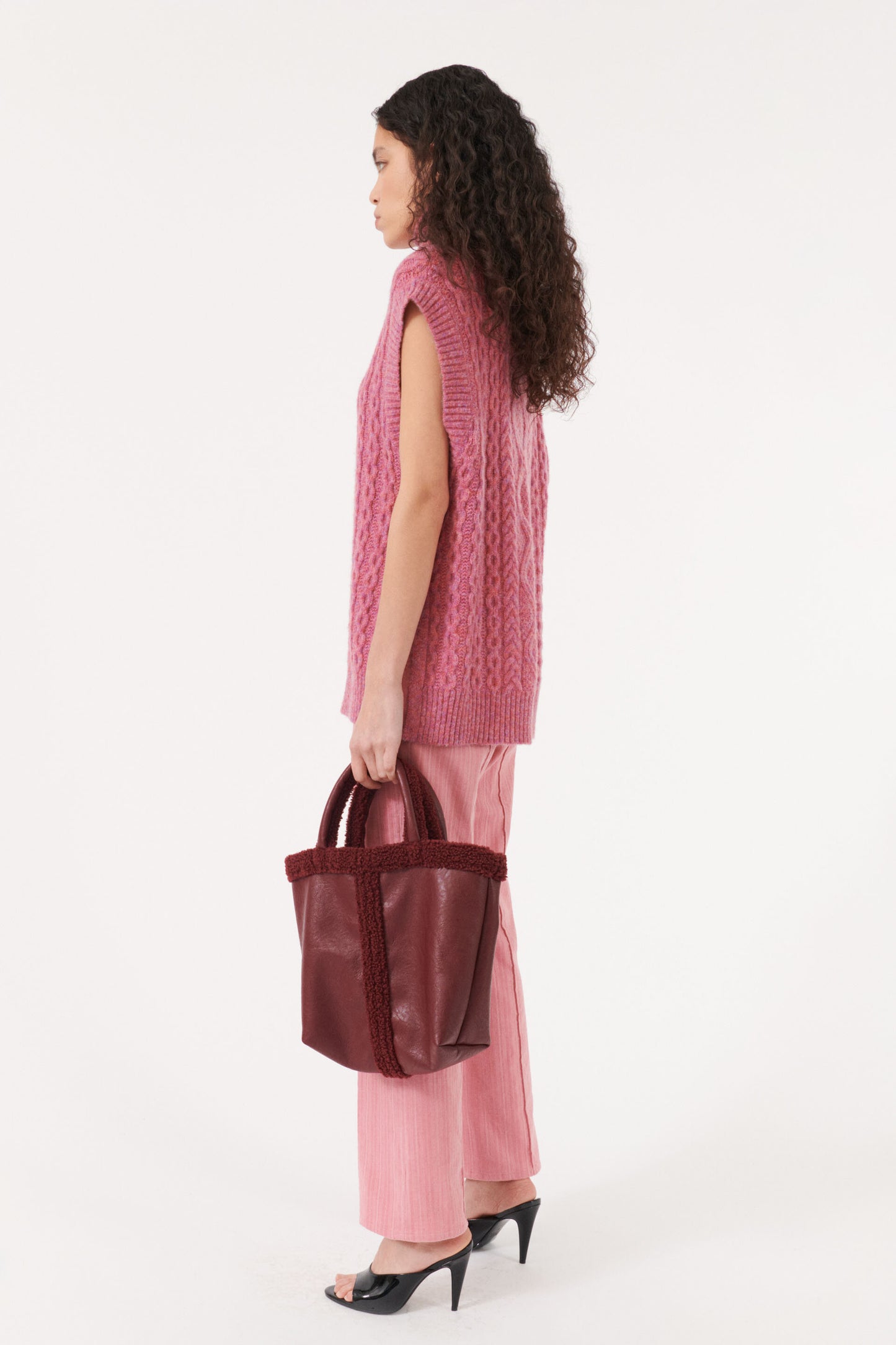 Cilina Vest Rose Melange