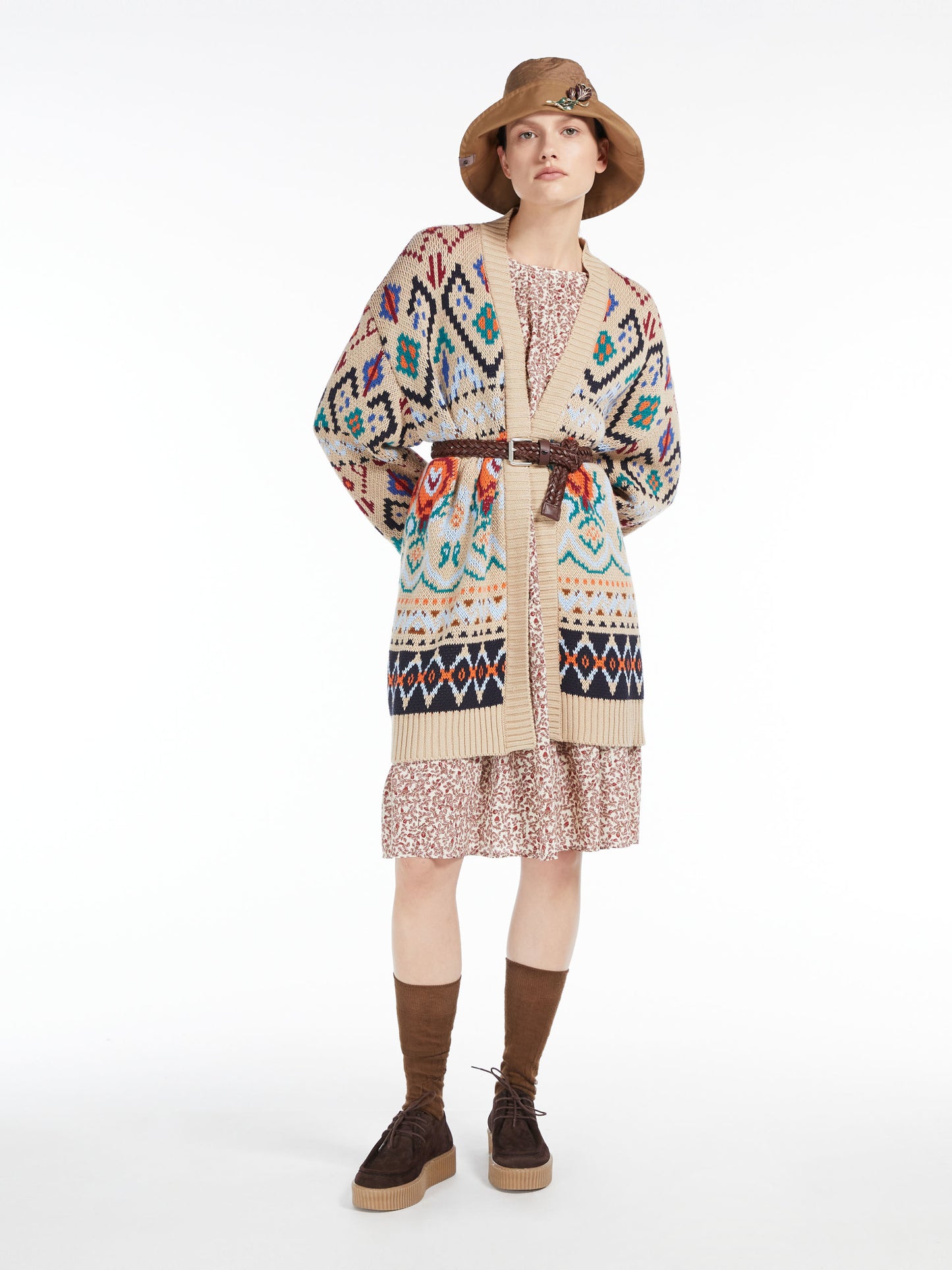 Teorema Knitted Coat-Jacket
