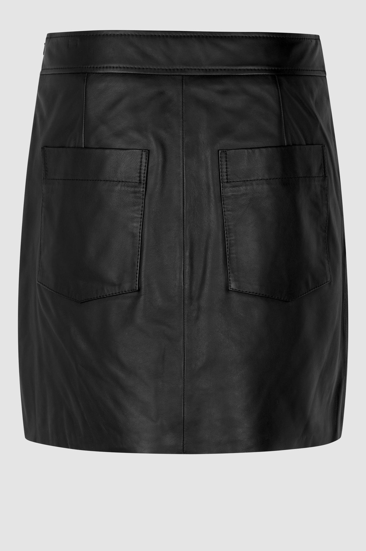 Lindie Leather Skirt