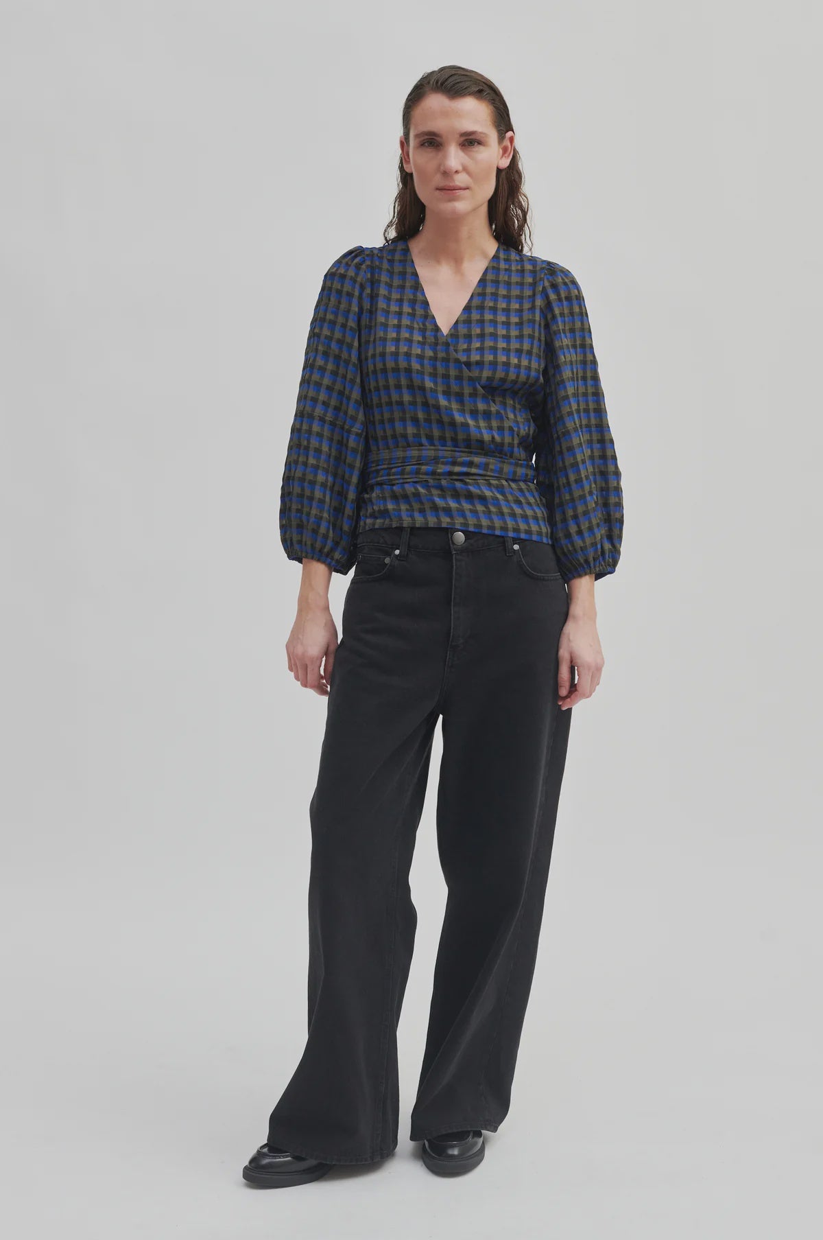 Cisilia Wrap Blouse