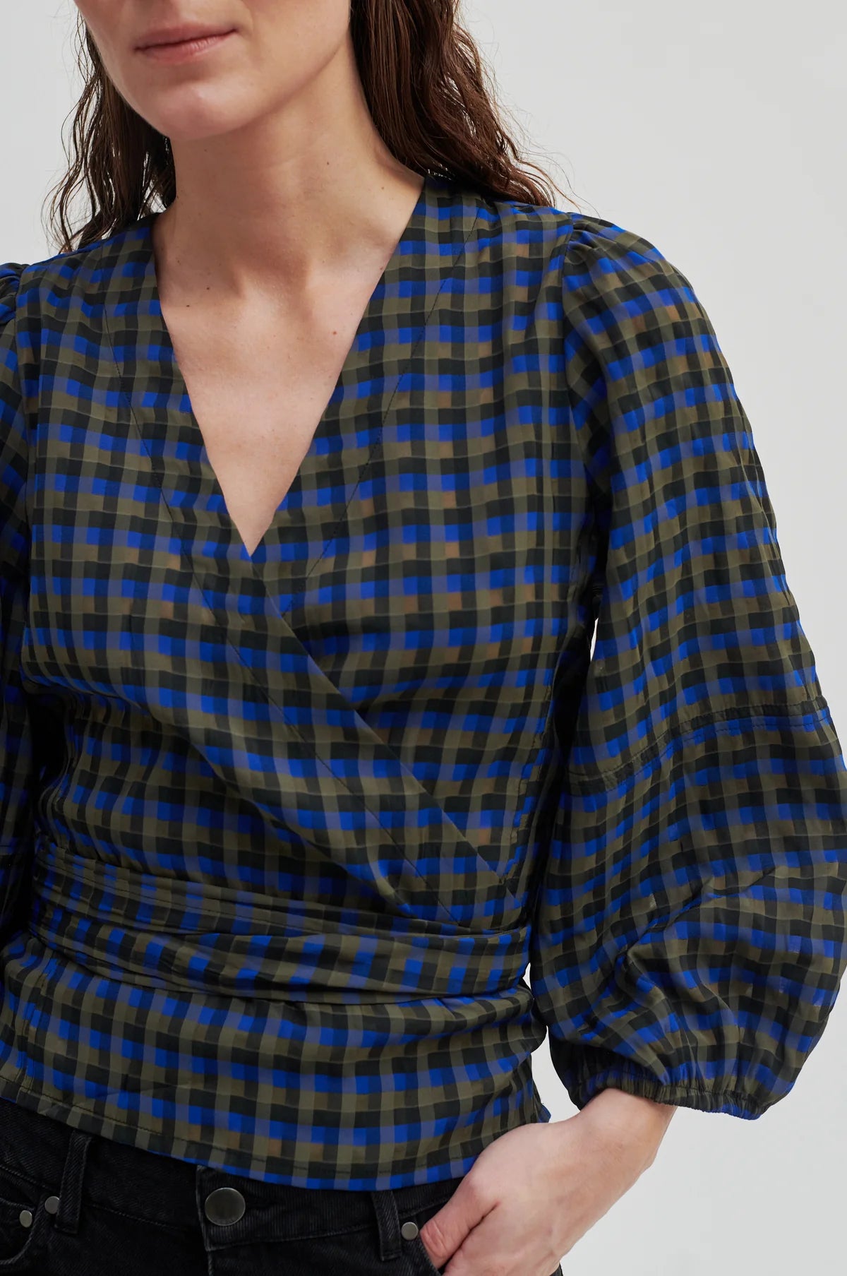 Cisilia Wrap Blouse