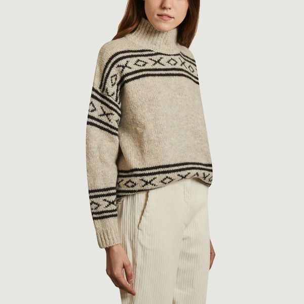 Myette Sweater Ecru Melange