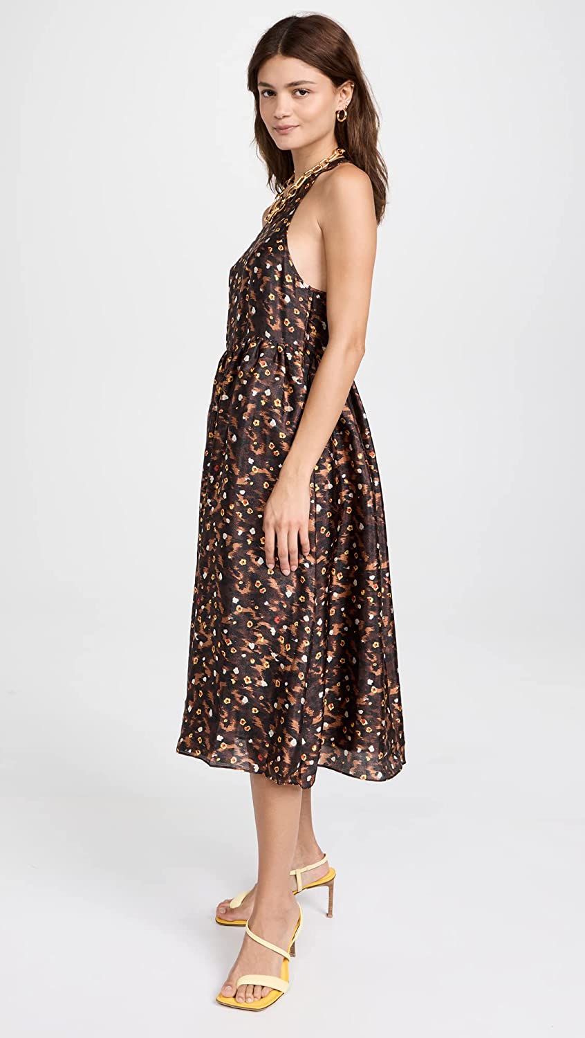 Adeva Dress Cheetah Garden