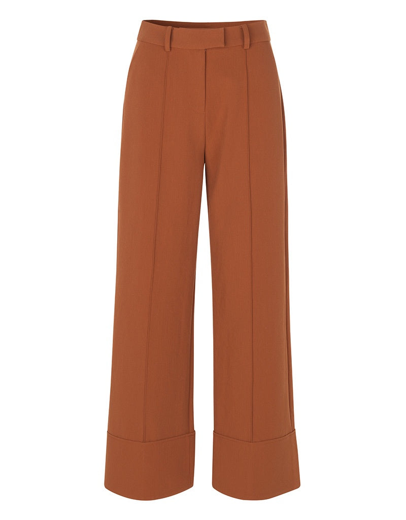 Malaya saffron crop Pants