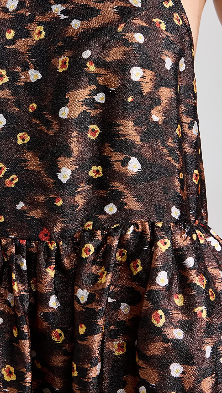 Adeva Dress Cheetah Garden