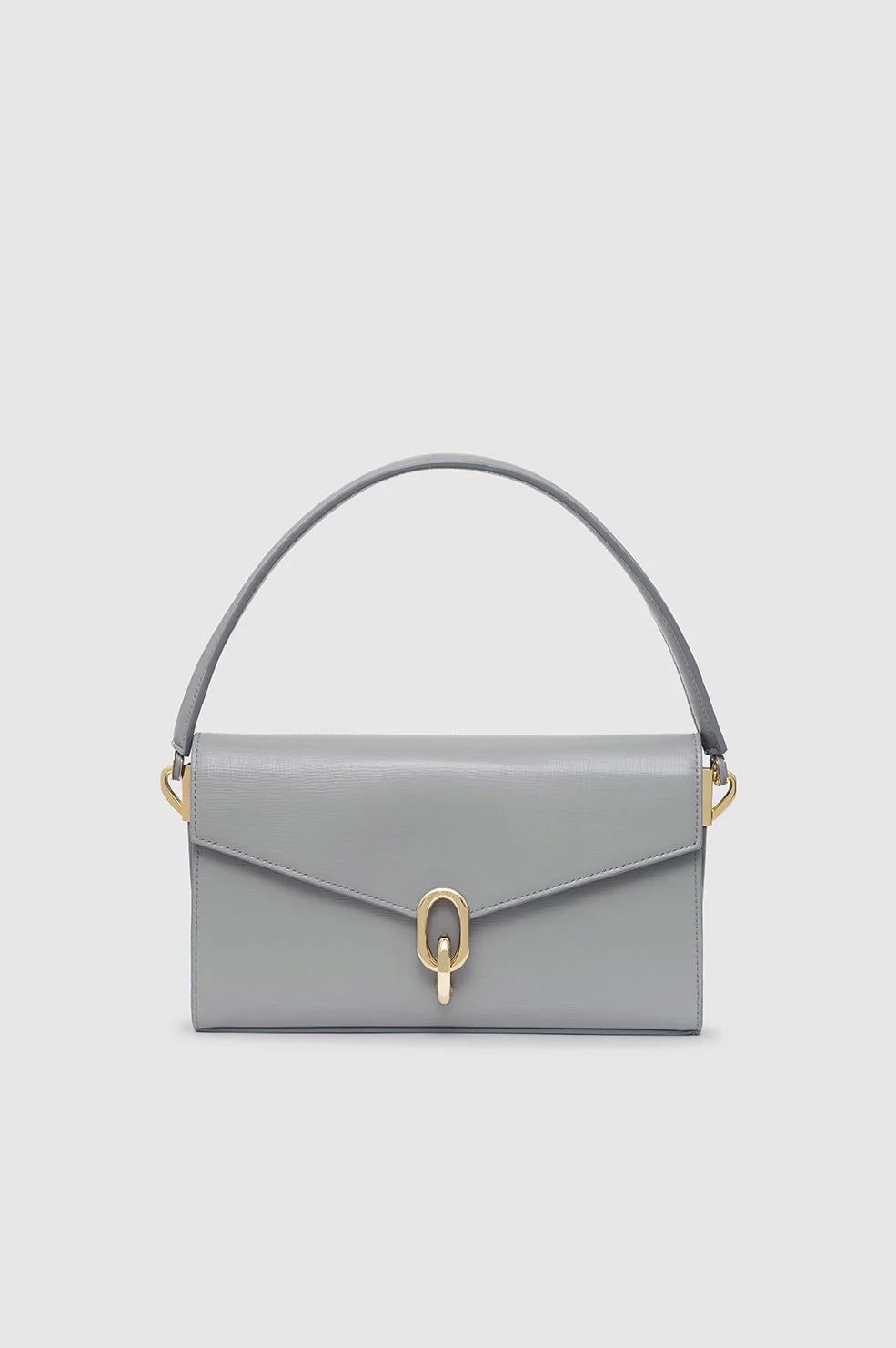 Colette Bag - Grey Saffiano