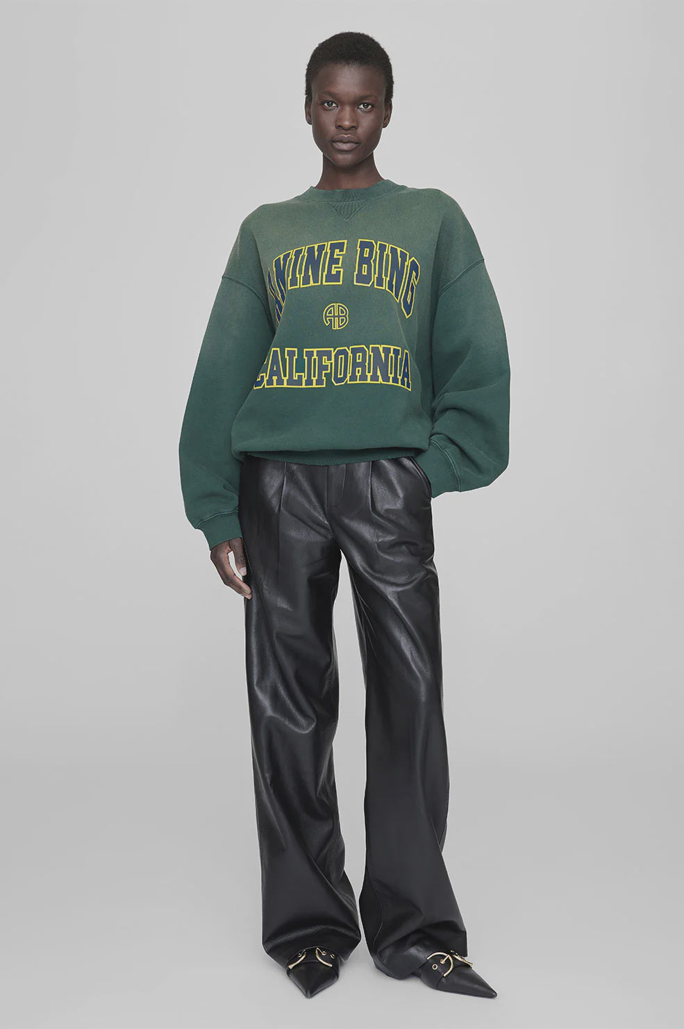 Jaci Sweatshirt washed faded green