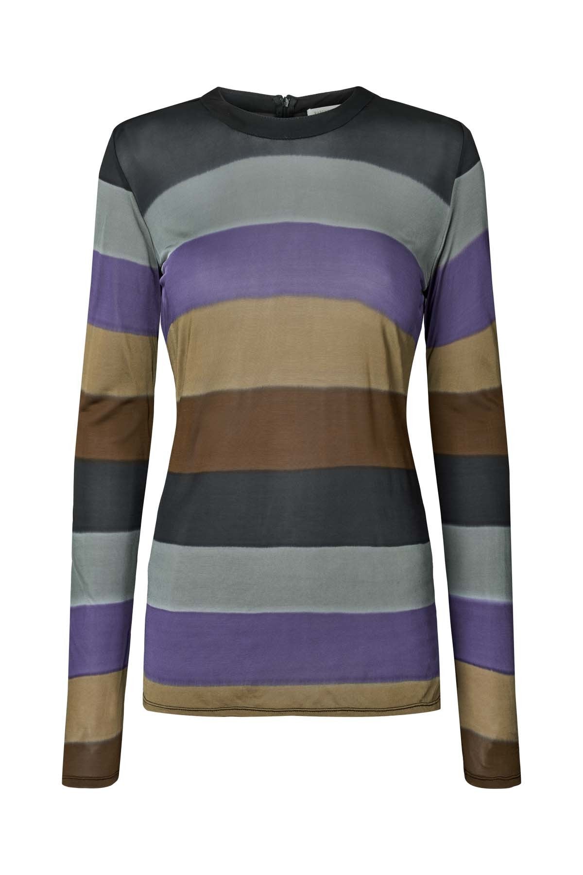 Agnia - Ribbon Line tube blouse