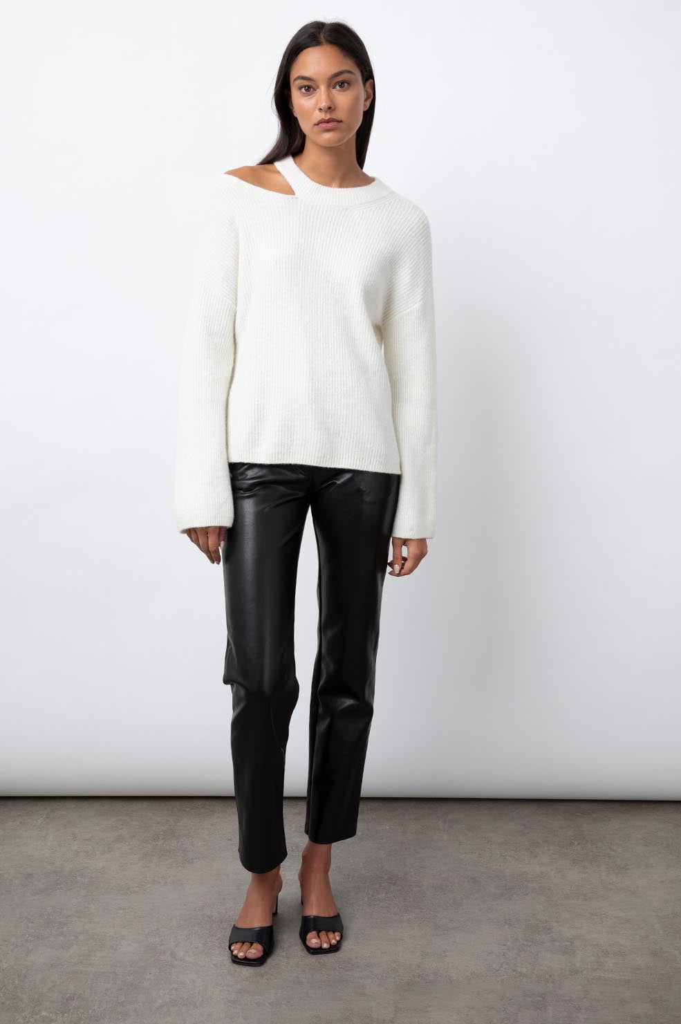Alexi White Knit