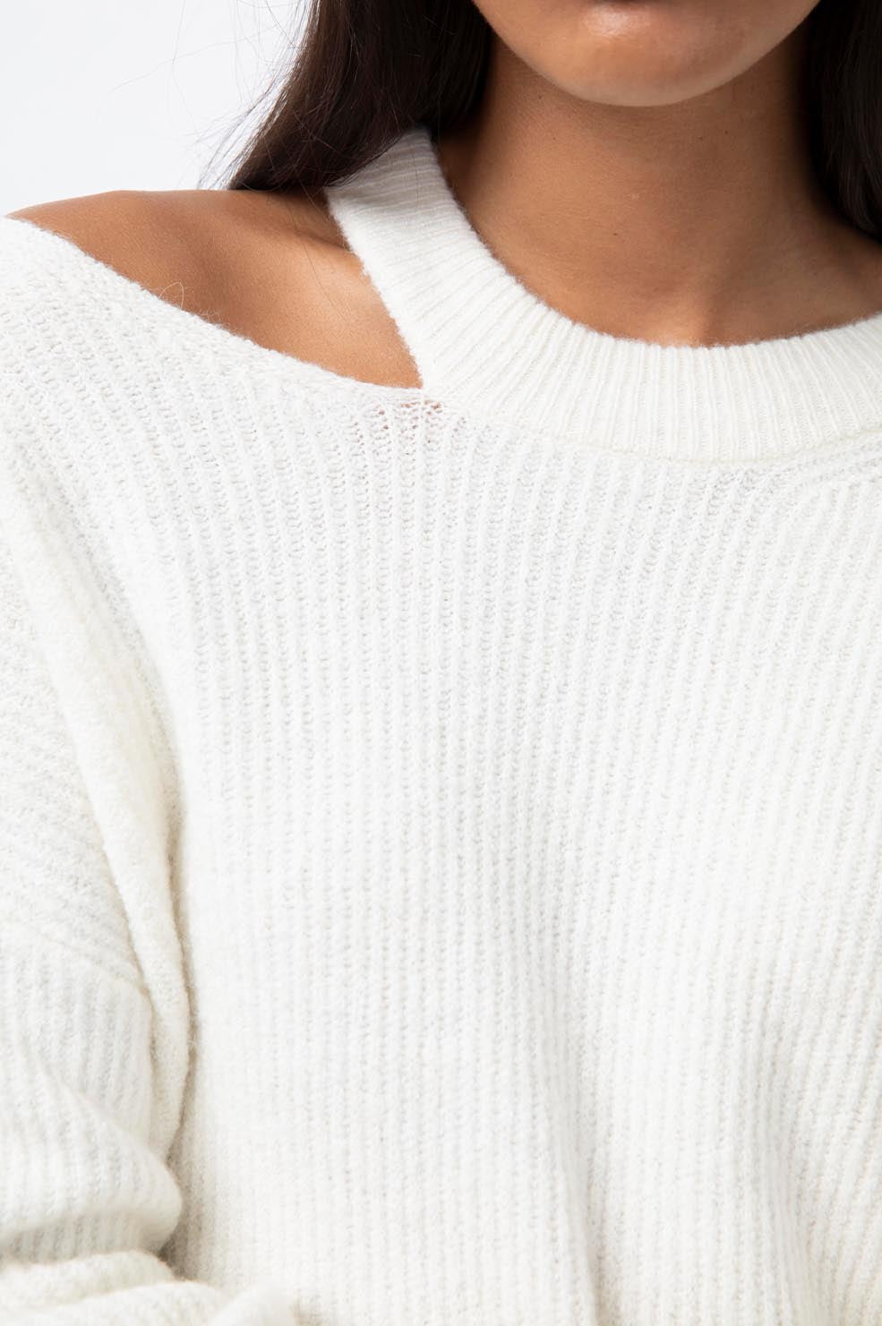 Alexi White Knit