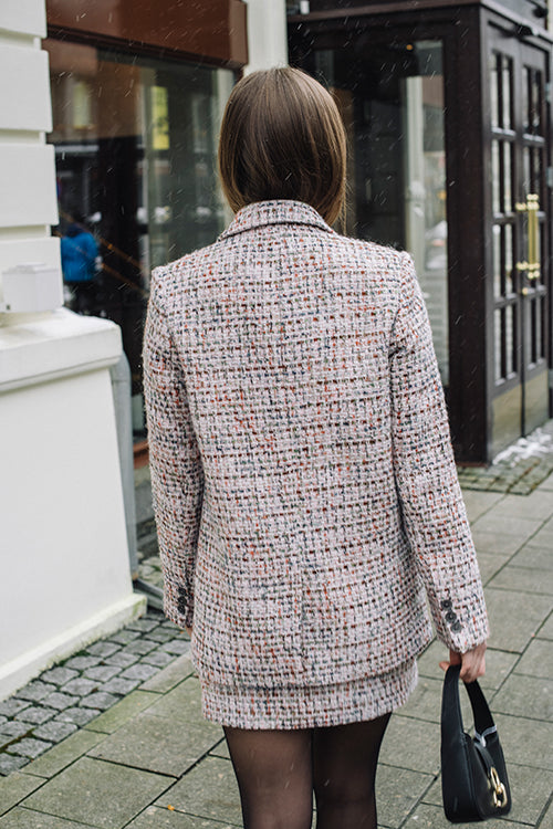 Adalynn Skirt - Lavender Tweed