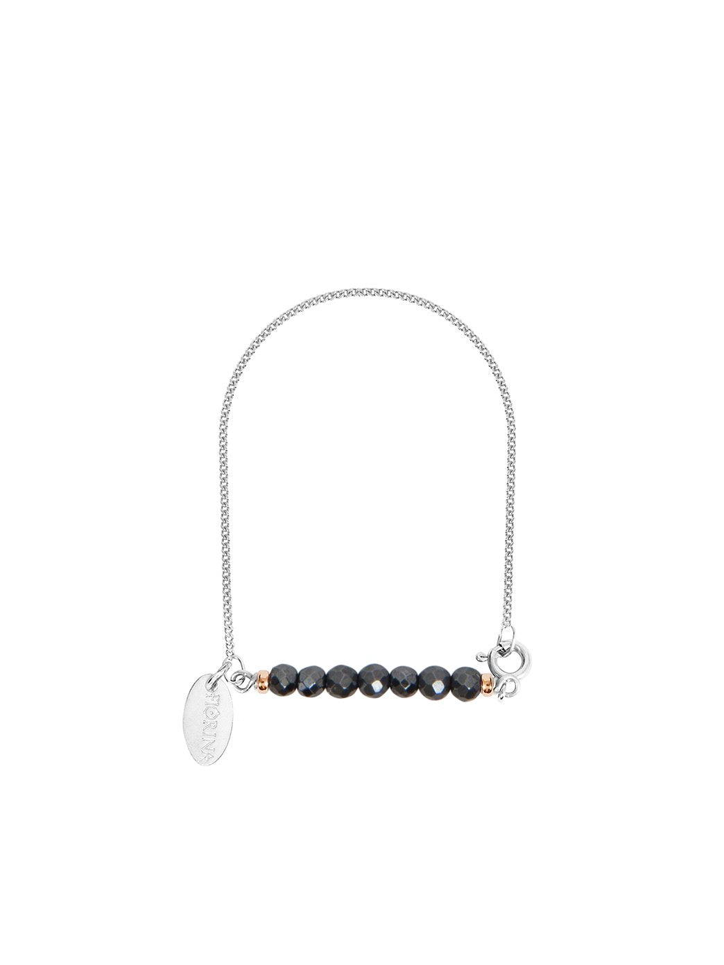 Friendship Bracelet Black Sparkle